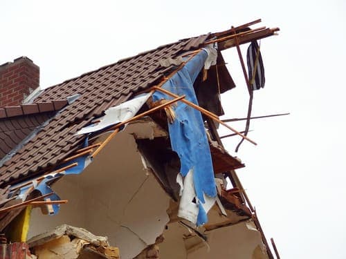 Residential demolition in Chicago, IL